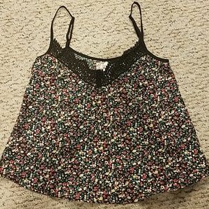 Floral tank top